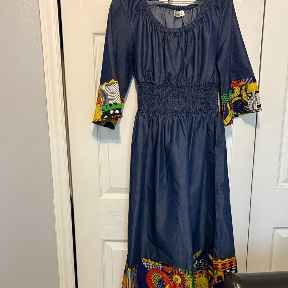 Colorful Bohemian Maxi Dress